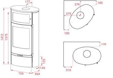 Jubilee 35 avec four de cuisson