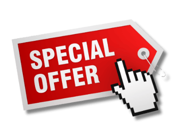 Special offer for new email subscribers