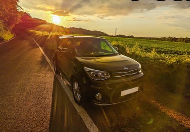 Kia Soul on Set