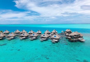 Conrad Resort Bora Bora overwater villas