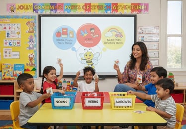 Mastering Parts of Speech in Jolly Grammar with LevelUp Online Education