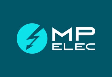 a logo for mp electric 