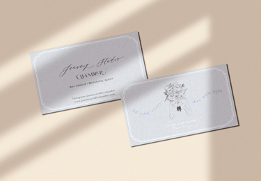 Business card design