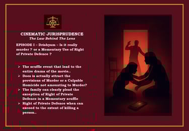 Image on Drishyam - Was it Murder or Right of Private Defence Explained