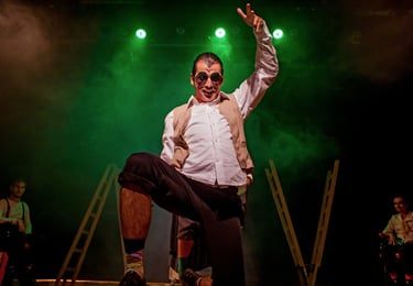 Ator Fabiano Medeiros - Teatro - "Michel III", direção Marcelo Varzea