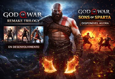 Sony Anuncia God of War Remake Trilogy e Lança Novo Jogo de Surpresa no PS5