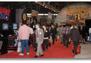 , Sega e produtoras de games lotaram o pavilhão norte do McCormick Place, em Chicago (EUA).