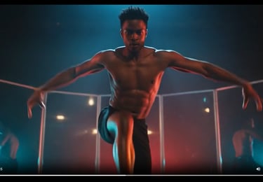 Example of a dance avatar preview.