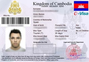 Cambodia-evisa