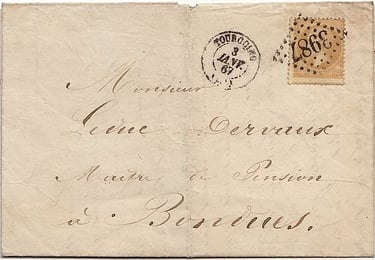 Losange Gros Chiffres 3987 et type 15.