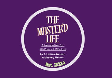 newsletter logo "The Master'D Life"