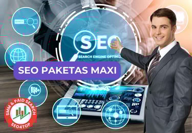 SEO paketas MAXI
