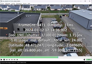 Télémétrie drone