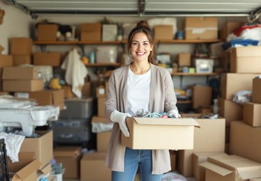 Débarras gratuit de maison sous conditions, avec récupération d'objets en bon état