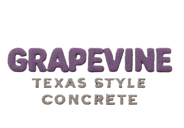 Grapevine Texas Style Concrete Logo