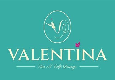 Valentina Tea N Café Lounge Logo