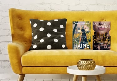 A sofa. A good book, and you.