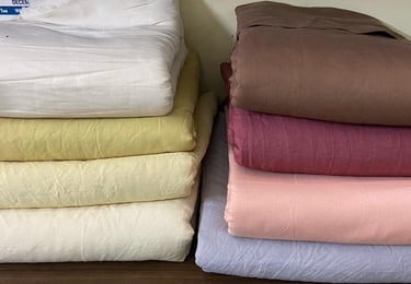 colorful Cotton Hemp Fabrics