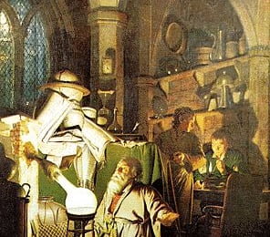 laboratorio alquímico