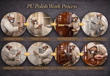 pu polish process 
