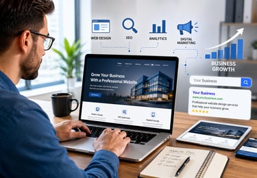 Small business website cost guide by Naba Digital Solutions