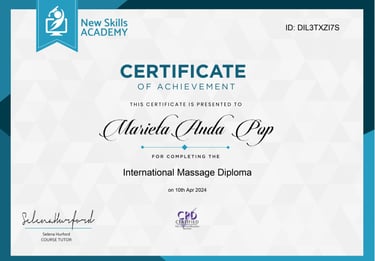 a certificate for a new business