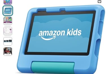 Amazon Fire 7 Kids tablet (newest model) ages 3-7