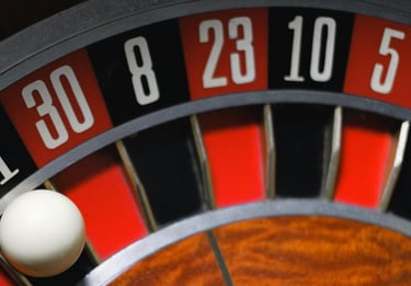 Roulette Wheel with Ball