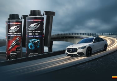 إضافات ومنظفات نظام الوقود من سونيك جيرماكس بتقنية ألمانية لتحسين أداء المحرك وتوفير استهلاك البنزين
