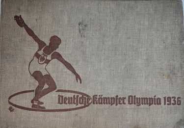 1935 Peter Kolln Deutsche Kampfer Fur Olympia Sports Album of cards