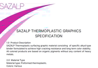 sazalp thermoplastic graphics