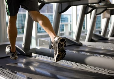 Course à pied sur tapis