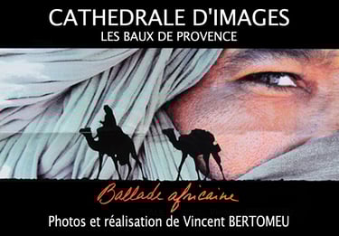 video et photo carrieres de lumières baux provence