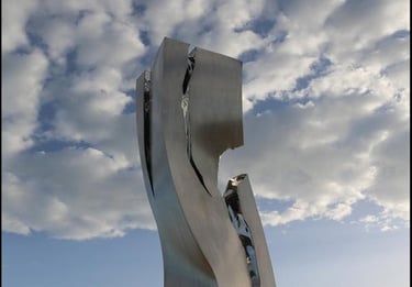 Séisme, Sculpture de Patrice Racois
