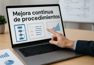 Servicio de mejora continua de procedimientos para mejorar tus procesos y optimizar el trabajo 