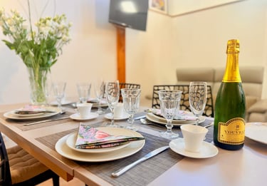 Une table familiale et conviviale