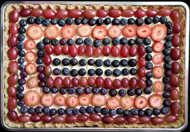 Fruit Pizza No Glaze