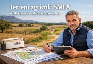 Terreni agricoli ISMEA - Analisi tecnica e valutazione preventiva
