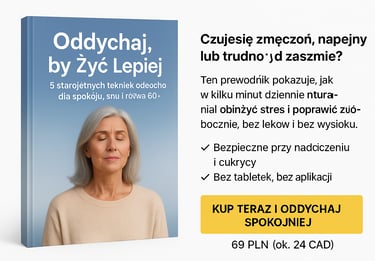 5 starożytnych technik oddechowych dla naturalnej redukcji stresu po 60. roku życia