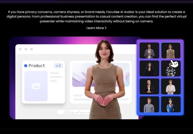 Screenshot or preview of AI Virtual Presenter