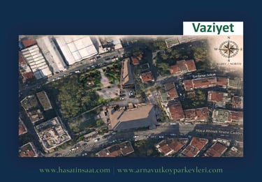 Arnavutköy Park Evleri vaziyet planı - Hasat İnşaat satılık daire