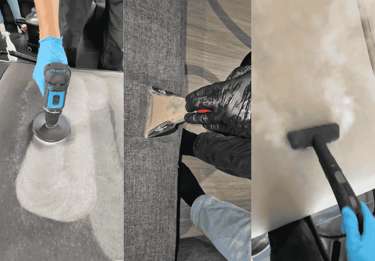 nettoyage canapé à Caen