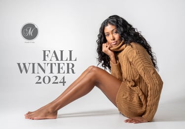 lifestyle photography Montreal for M-Made in italy FW24