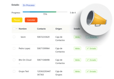Difusiones en Whatsapp