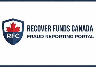Recover Funds Canada Fraud Reporting Portal