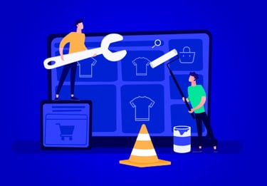 Back-end eCommerce website development