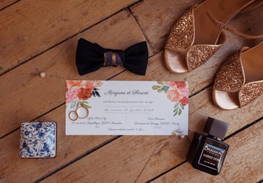 Flat Lay mariage Bourges