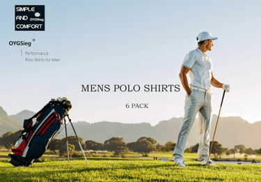 Mens Polo Moisture-wicking performance wear