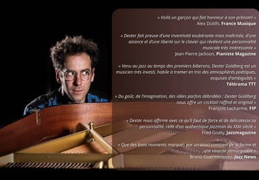 Dexter Goldberg Trio Caliboudja France Musique Pianiste Jazzmagazine Jazz News
