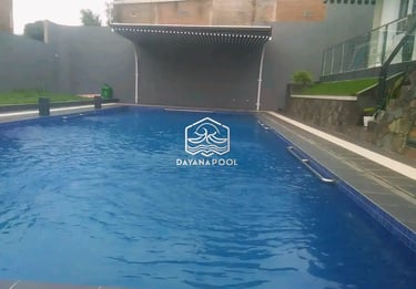 Kolam renang bautan dayanapool di Jakarta Barat dengan desain menawan